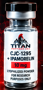 CJC-1295-IPAMORELIN Titan USA research vial